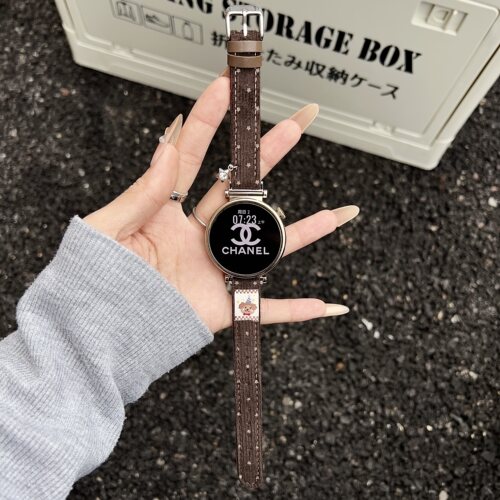适用华为gt7手表表带新款女生可爱gt6皮质高级感gt5432watch5fit4