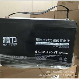 科华精卫蓄电池6-GFM120YT铅酸免维12v120ah直流屏UPSEPS备用电源