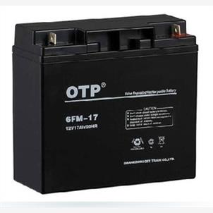 otp 6fm-17铅酸蓄电池OTP12V-17AH UPS电源专用免维护蓄电池包邮