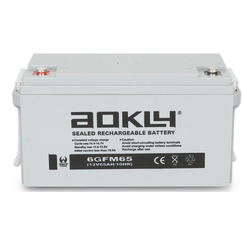 AOKLY免维护12V6H蓄电池6GFM65医疗设备 船舶用 应急电源 五金/工具 蓄电池 原图主图