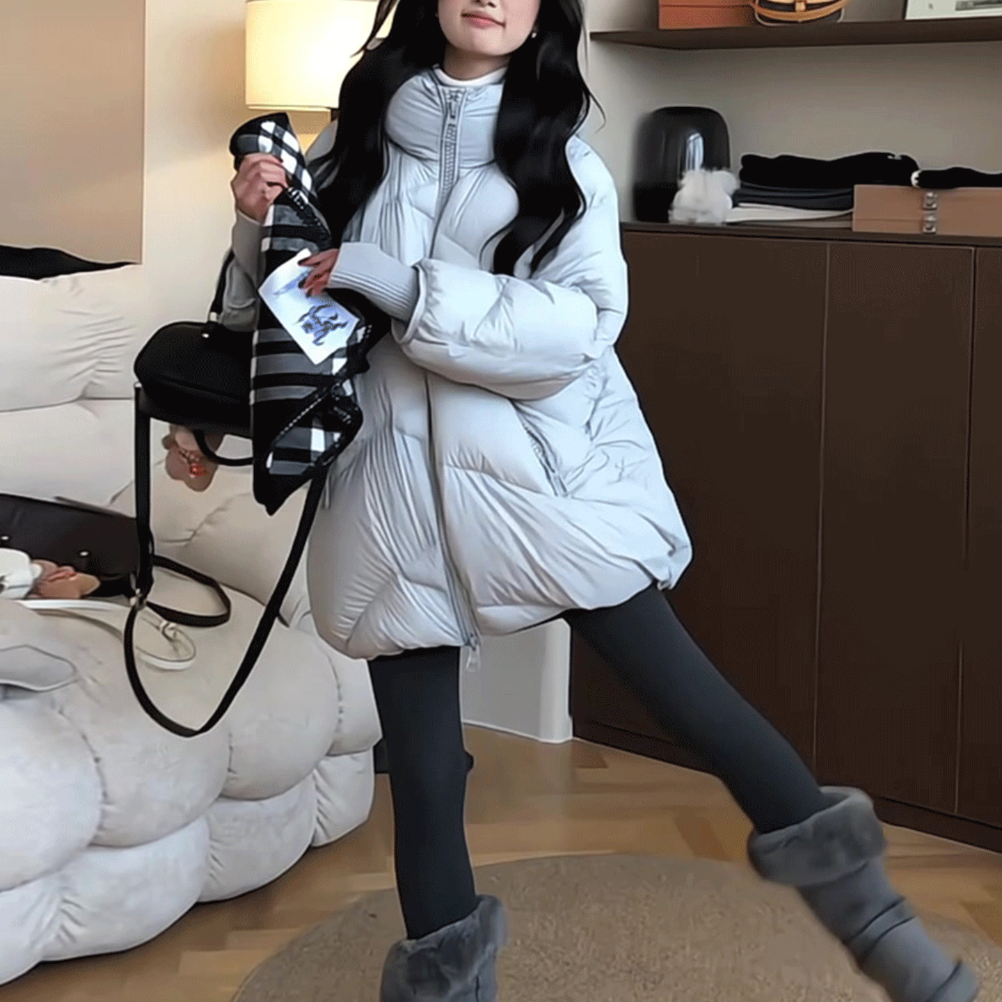 莓果绒可溯源加厚云朵泡芙中长羽绒服保暖羽绒服外套251130,女装/女士精品,羽绒服,淘宝优惠券,粉丝福利购,淘宝优惠卷