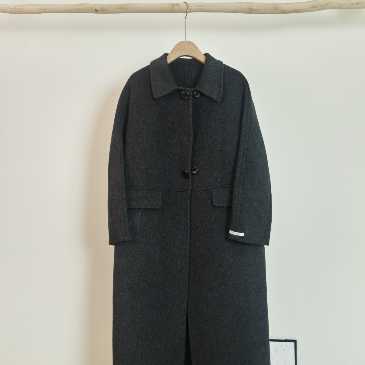 莓果女高级感简约气质毛呢外套羊毛外套(含100澳毛)2509034475M