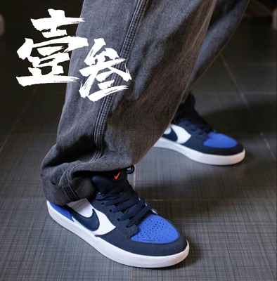 Nike SB Force 58男女同款防滑耐磨街头滑板低帮板鞋