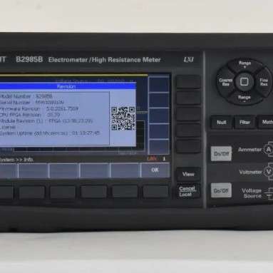 租售是德B2981B B2983B B2985B B2987B B2912B B2911B高阻表静电