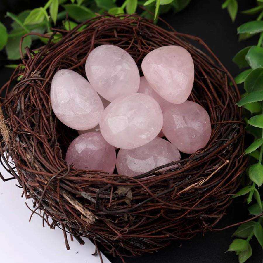 晶涵砂粉水晶滚石把玩雕刻抛光能量石摆件家居装饰