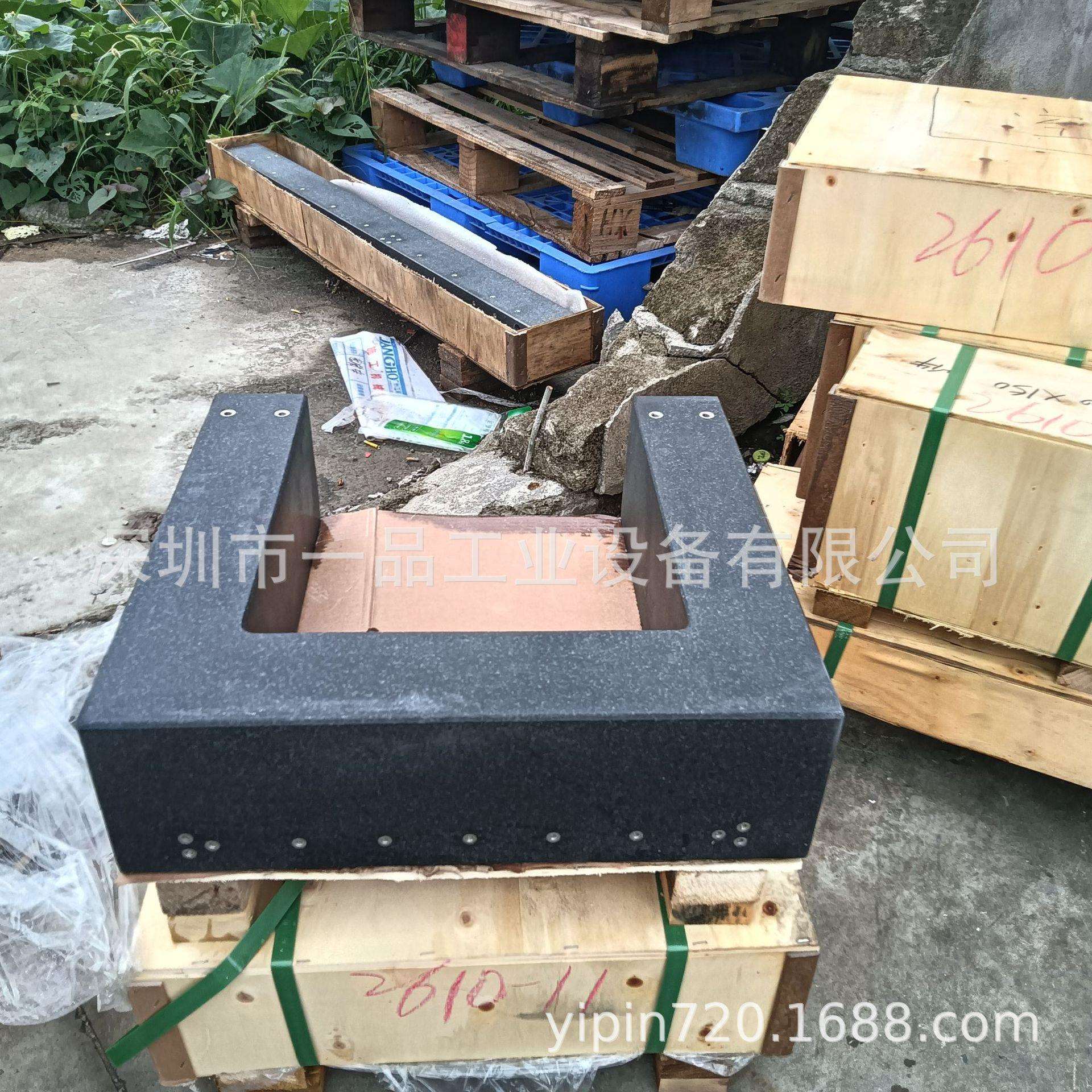 按图加工各种异形大理石构件花岗石机械构件螺纹孔镶钢套交期快
