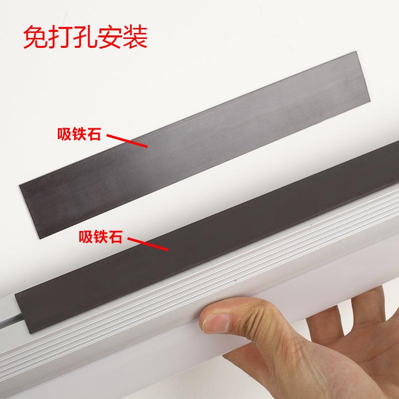 2F充电遥控镜前灯免打孔无线可粘磁吸简约LED浴室卫生间厕所镜子图片