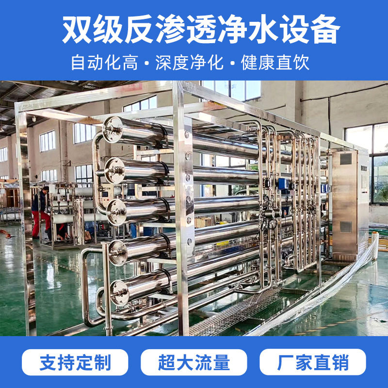 3T/4T不锈钢双级RO反渗透系统