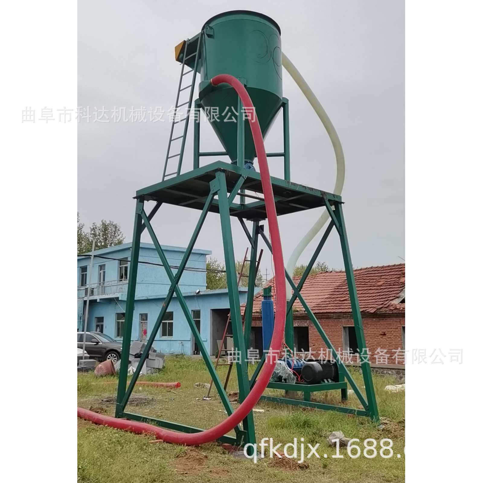 混凝土罐车装水泥粉气力输送机XWZF 黏土粉煤灰除尘负压吸粉机