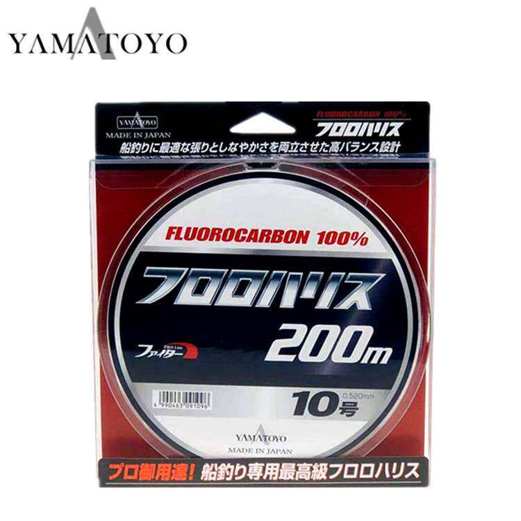 山丰YAMATOYO碳线矶钓碳线竞技碳线 子线 前导线脚线大盘装