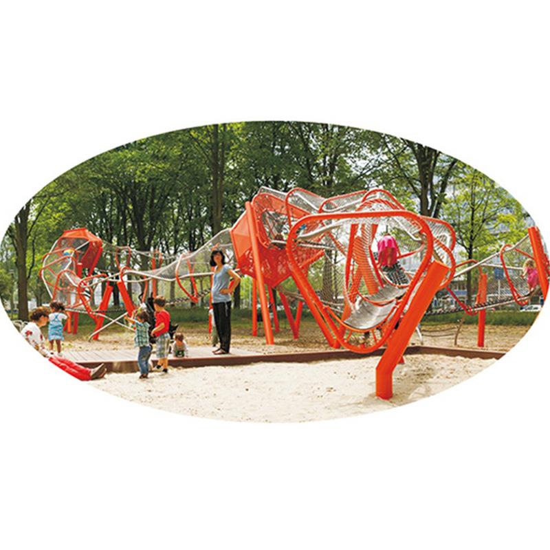 欢乐岛直销户外爬网体能训练攀爬网绳网游乐设施大型非标网绳