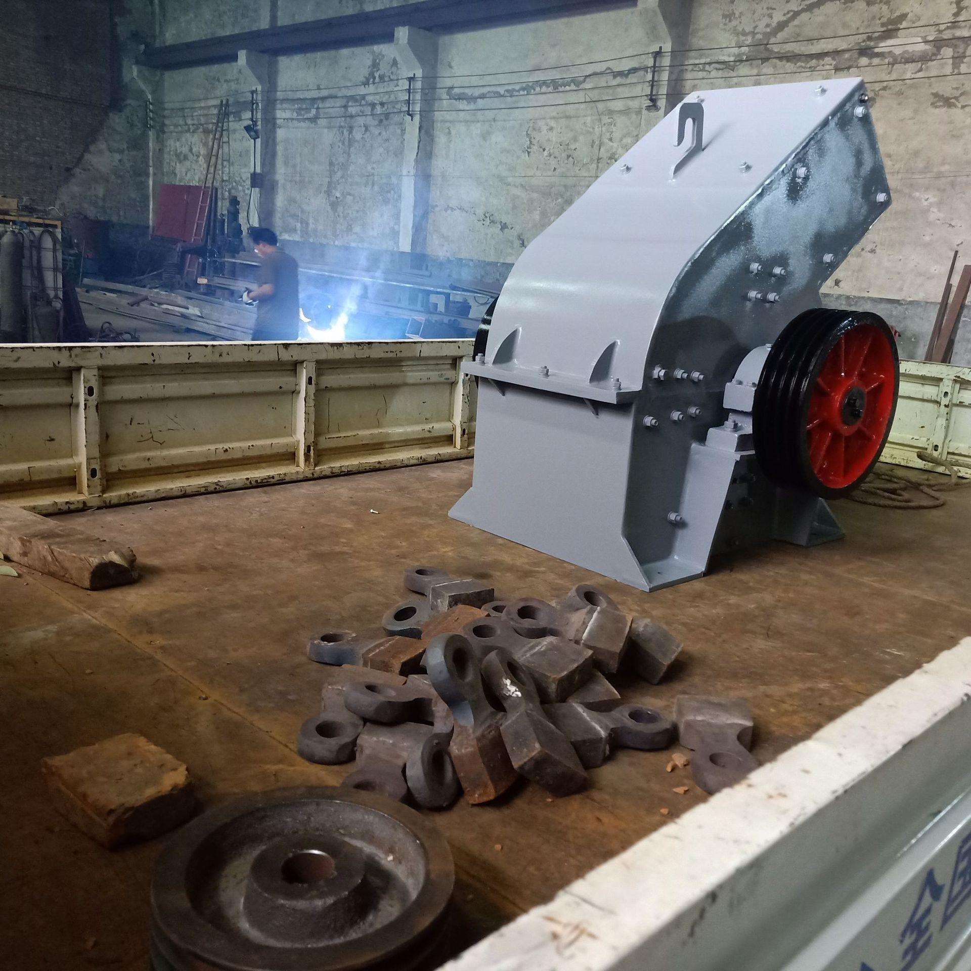 PC600X400型锤式破碎机广西榔头式打砂机350X500型锤破机