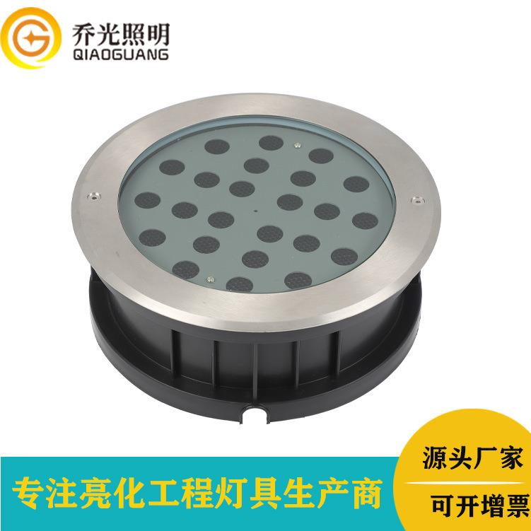 led埋地灯3W/6W/9W/12W/24W/36W户外圆形地埋灯嵌入式广场地灯
