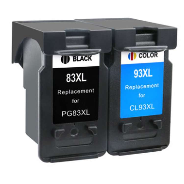 兼容PG-83CL-93 E518E608E618黑色彩色打印机连喷墨盒易加墨