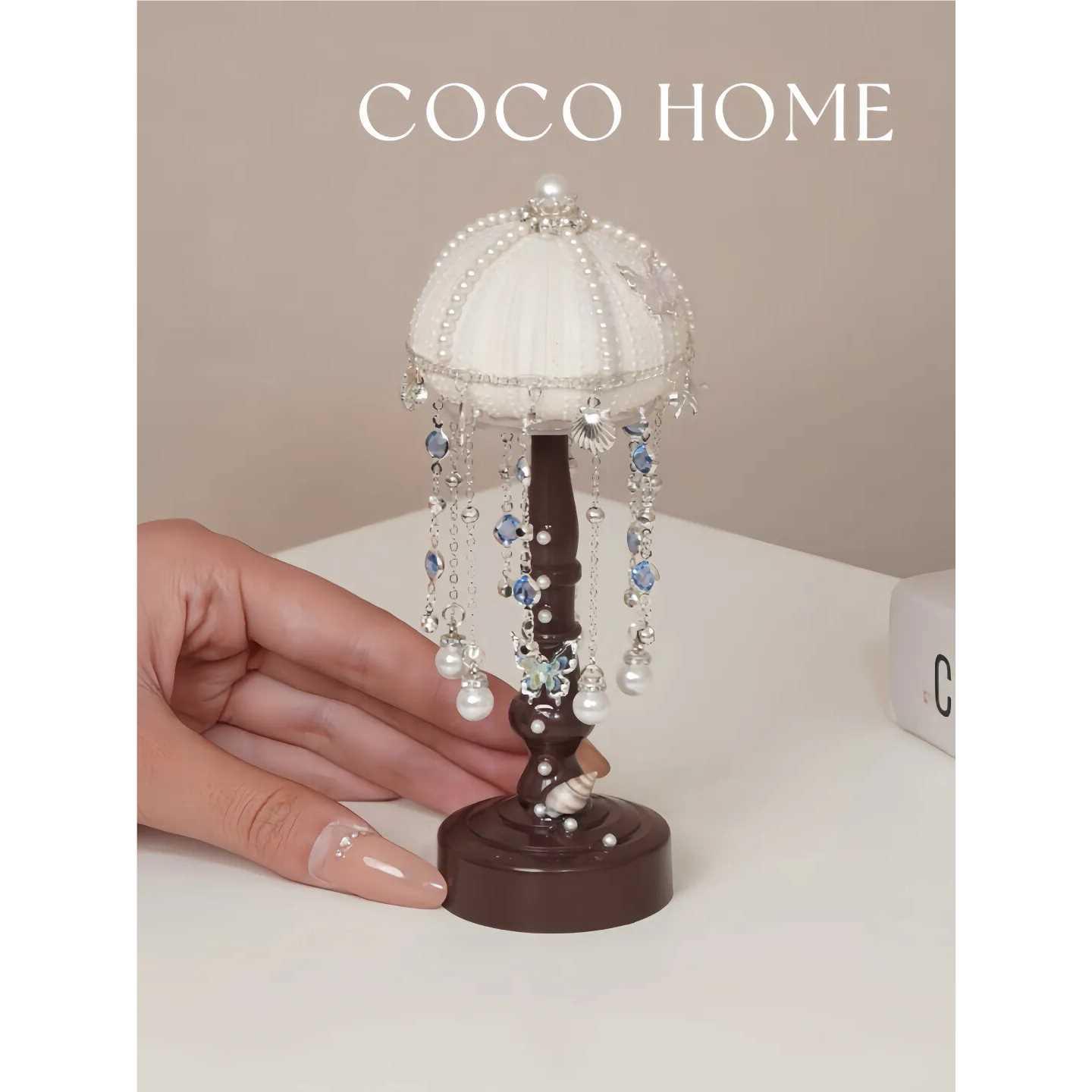 COCO 海胆贝壳手作小夜灯文创礼品旅游节日纪念品纯手工制作摆件