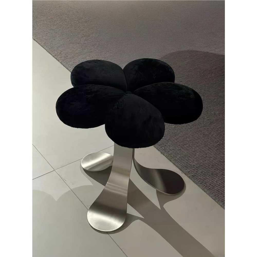 COCO 卧室轻奢化妆凳主卧梳妆凳椅子简约梳妆台凳子不锈钢家用凳