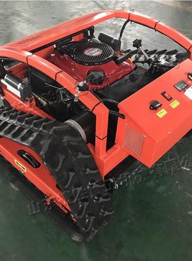 蔬菜草原开荒爬剪机 地小型汽油草坪碎草机 QET全形遥控坡草割草