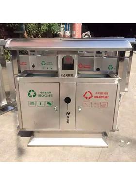 不桶锈钢外垃圾桶 果皮箱 环卫垃圾 号24897 垃大圾户箱 大型垃圾