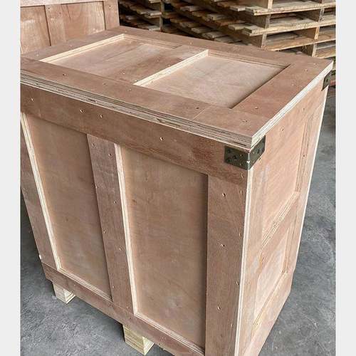 成都应 OKB熏蒸周转木箱胶合板钢免扣箱 大供型机 械包装出口木