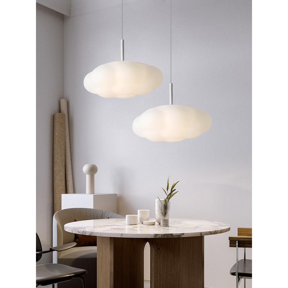 云朵吊灯室北吊灯女孩卧孩男房间欧轻奢风现代简约YOC公主儿童房