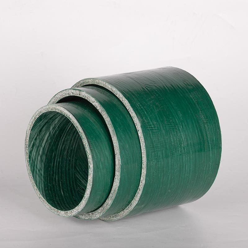 现货1000*5*400保护套管玻璃钢单层砂玻璃夹钢 电缆专用管