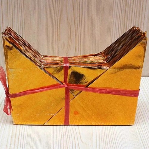 马蹄金纯手工叠的,供神佛专用官帽宝半成品