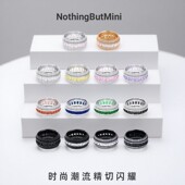 星环锆石戒指轻奢官方正品 NothingButMini 王嘉尔同款 原创小众