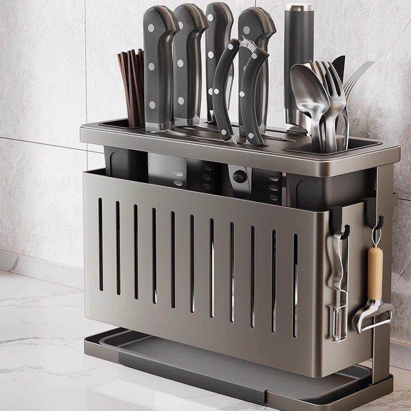 日本刀架置物架多功能厨房台面新款壁挂筷子笼菜刀一体刀具收纳盒,厨房/烹饪用具,厨房抽屉置物架,淘宝优惠券,粉丝福利购,淘宝优惠卷