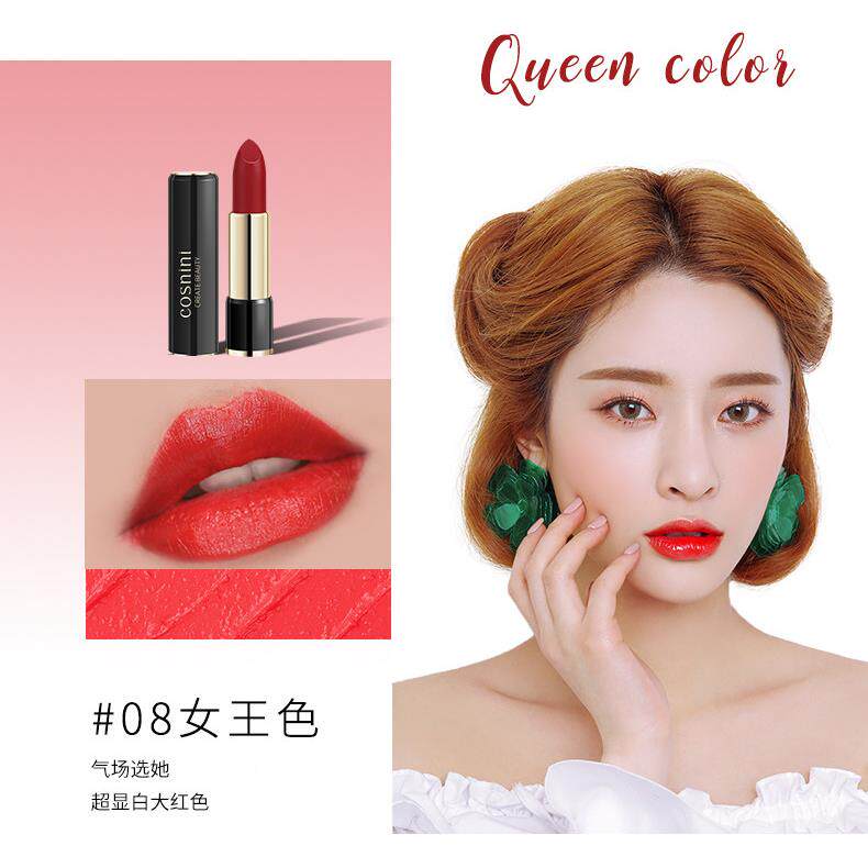 持大牌正沙品掉口红显白不色不沾杯BVH久官方网店豆色女