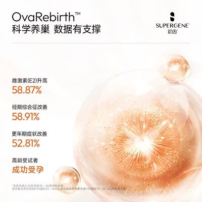 初因娇巢线粒体卵巢早衰调理胶囊