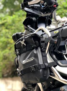 GSADV摩托车多功能护杠包防水包边包尾包机车侧包摩旅挂包摩沸驰