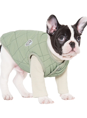 sniff宠物狗狗猫咪秋冬保暖棉马甲背心泰迪法斗比熊中小型犬衣服