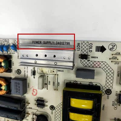 原装康佳LED50X8800U LED55T60U液晶电视电源板34012796 35020339