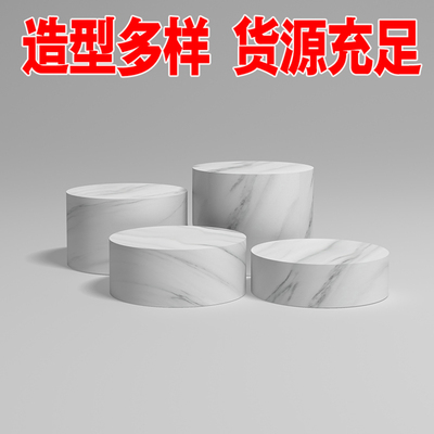 白色定制婚纱服装店橱窗展示台