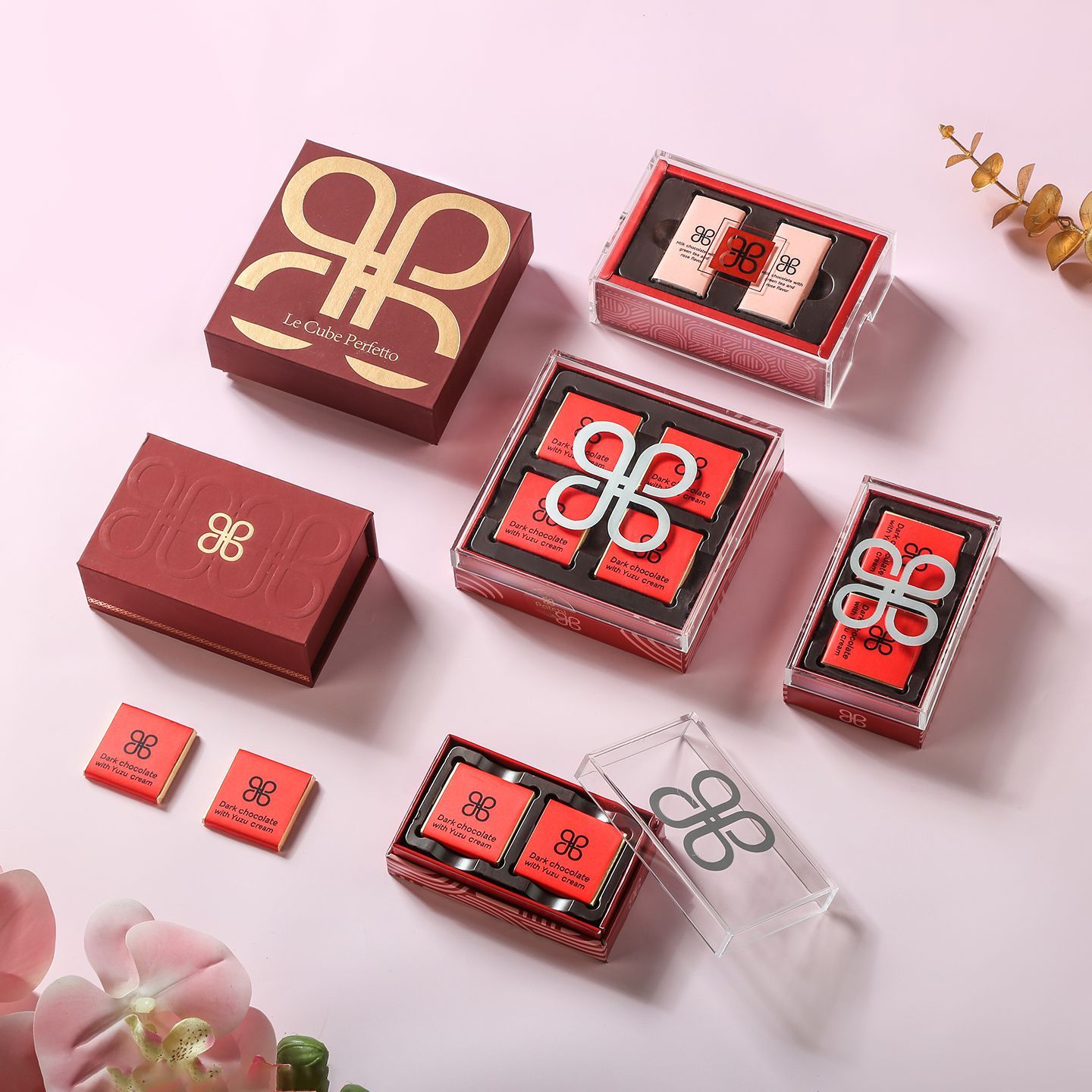 Patchi芭驰黎巴嫩高端牛奶黑巧送女友闺蜜订婚结婚满月伴手礼喜糖