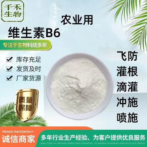 农用维生素B6原料 含量99%维生素B6 vb6原粉农业用维生素B6原粉