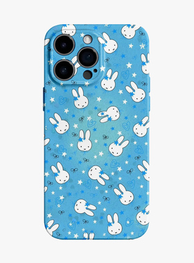 三丽鸥米菲兔适用苹果16promax手机壳华为puar80/70可爱iphone15情侣14哑光mate60pro光面nova13荣耀400pro