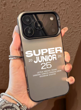 superjunio手机壳适用苹果17promax蓝人华为puar70/80演唱会iphone1620周年15/14mate60小米13/12荣耀400
