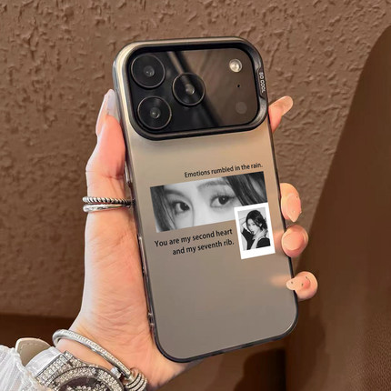 适用苹果17promax手机壳华为puar7鞠婧祎80phone16创意15/14mate60眼睛小米13nova防摔reno12应援荣耀500