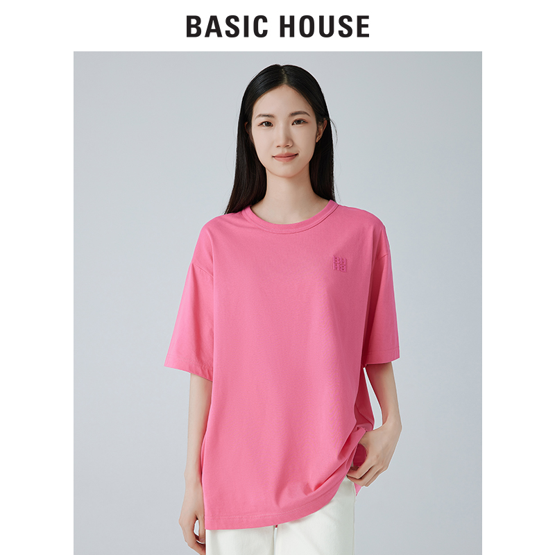 BasicHouse纯色百搭纯棉T恤