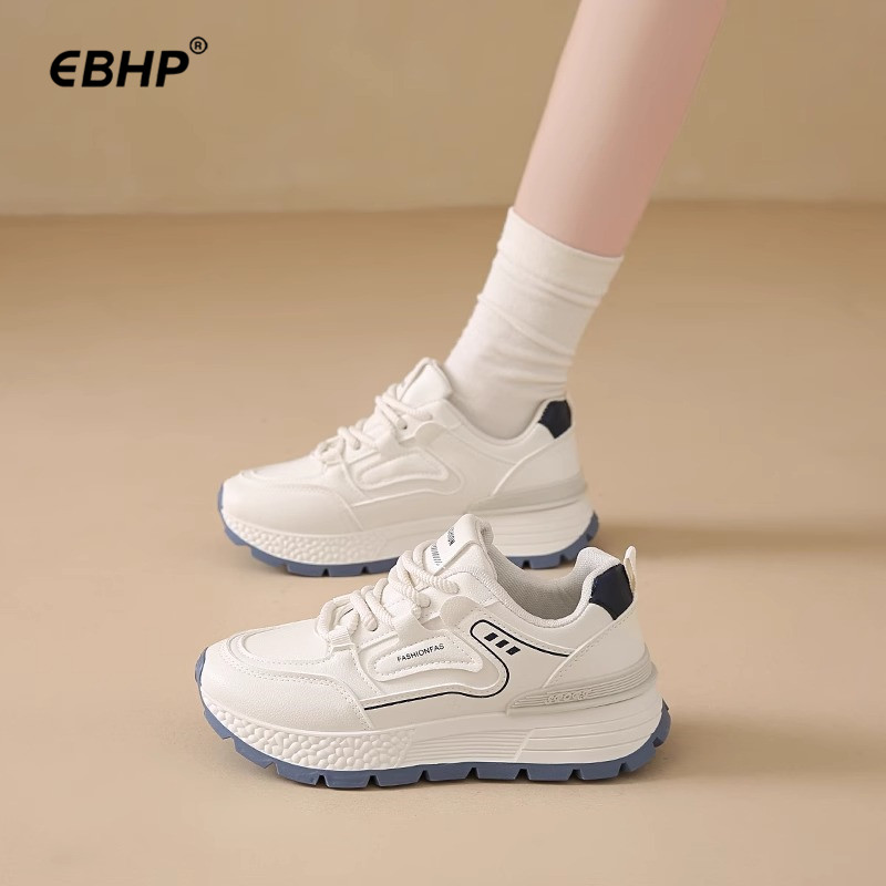 老爹鞋2025新款春季爆款厚底女百搭学生小白女鞋软底阿甘鞋运动鞋