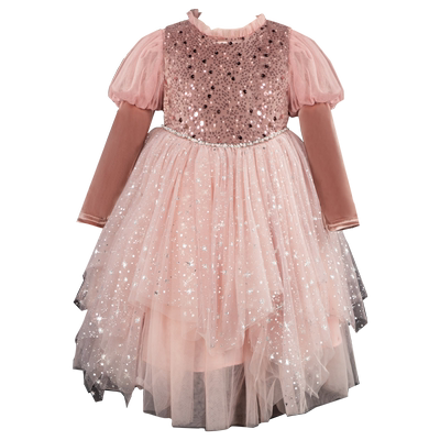 【品牌】女童长袖公主裙秋装