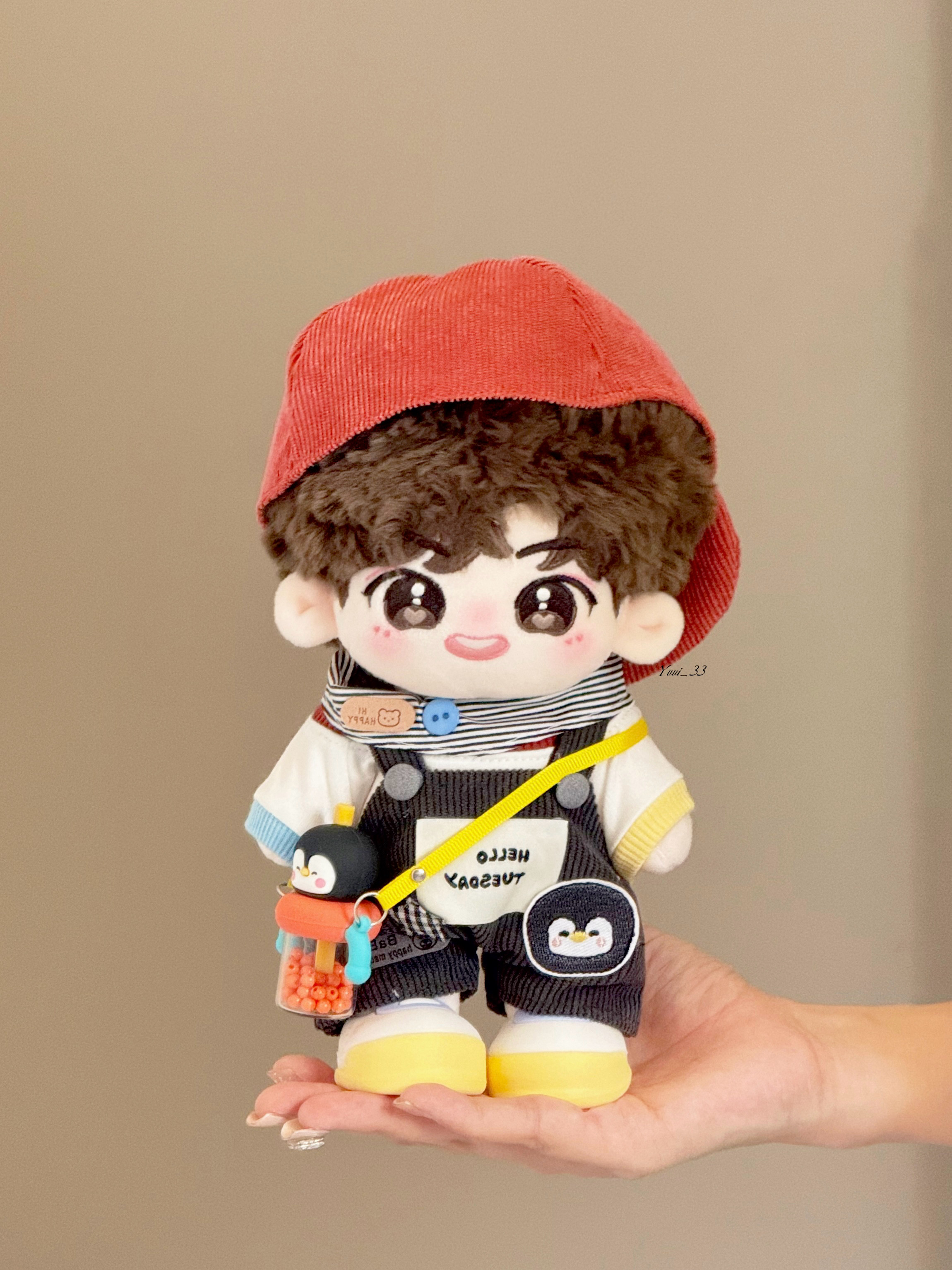 【现货】郊游日记20cm棉花娃娃娃衣 无属性棉花娃衣冬天