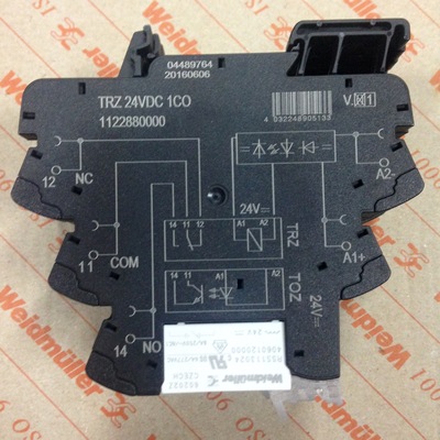 魏德米勒微型超薄继电器 1122880000 TRZ 24VDC 1CO原装现货