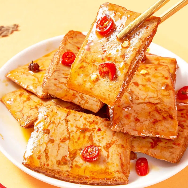 手撕素牛排蛋白素肉素牛肉豆腐干休闲网红零食批发小吃豆干豆制品