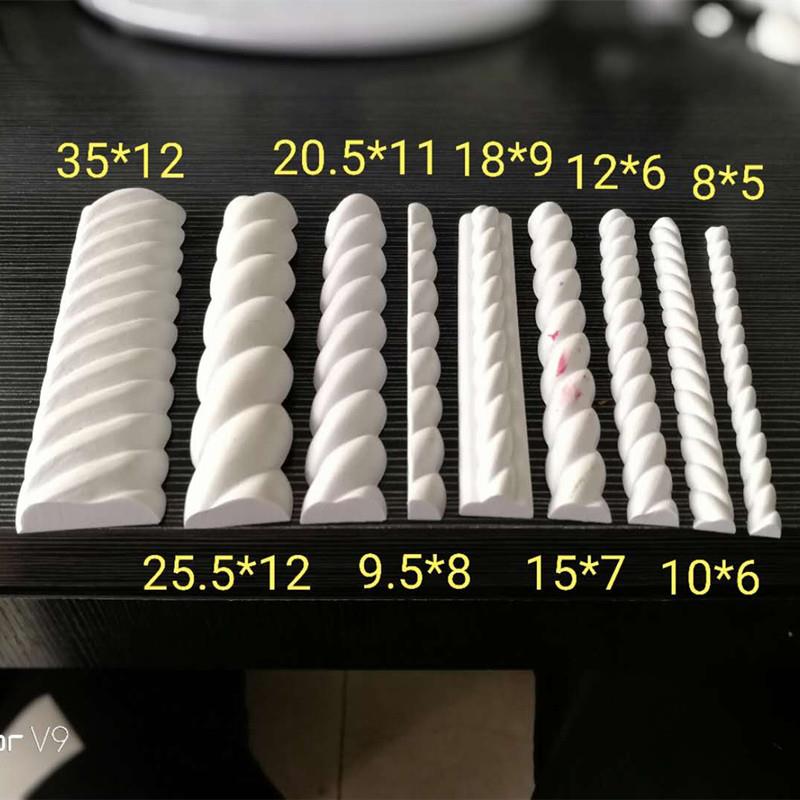 欧式家具移橱柜装饰软线条pvc麻花弯曲造型边框收口PU软线条爆款