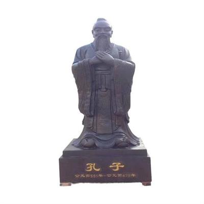 古代历史名人铸铜雕塑诸葛亮孙膑现代人物肖像纯铜制作