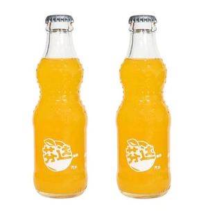可口可乐玻璃瓶雪碧柠檬口味芬达老汽水200ml*6瓶装怀旧碳酸饮料