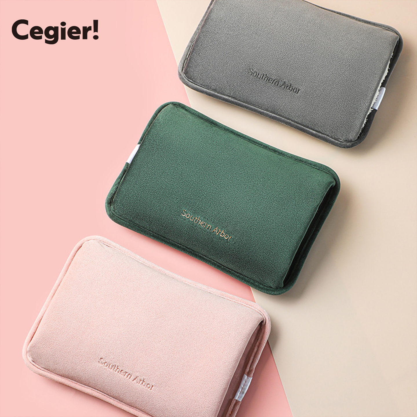 Cegier.充电一体式热水袋暖手宝