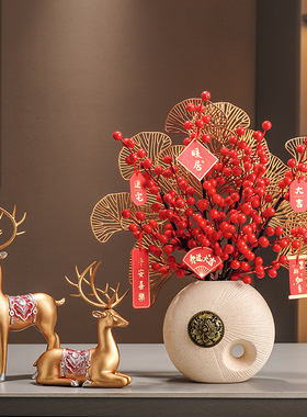 乔迁之喜新居礼品新家新房子客厅装饰品电视柜摆件搬家入宅布置